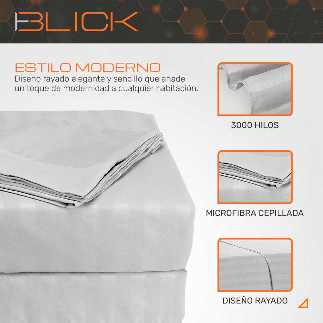 Sábanas 3000 Hilos Matrimonial