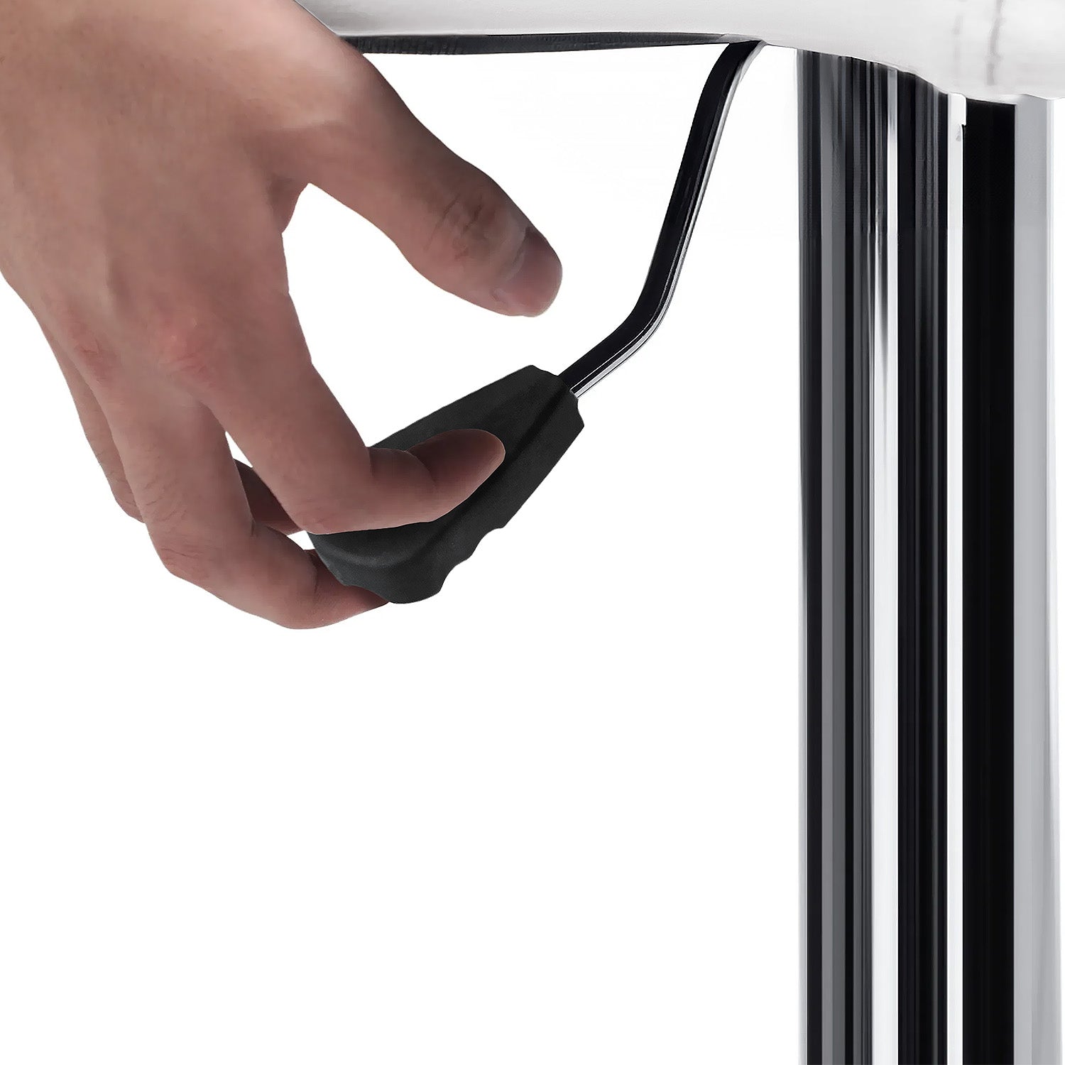 Set De 2 Bancos Altos De Cocina Altura Regulable Con Respaldo Giratorio 360°