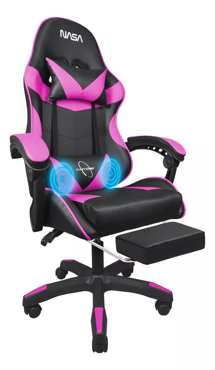 Silla Gamer Nasa Escritorio Ergonómica Ajustable Masajeadora