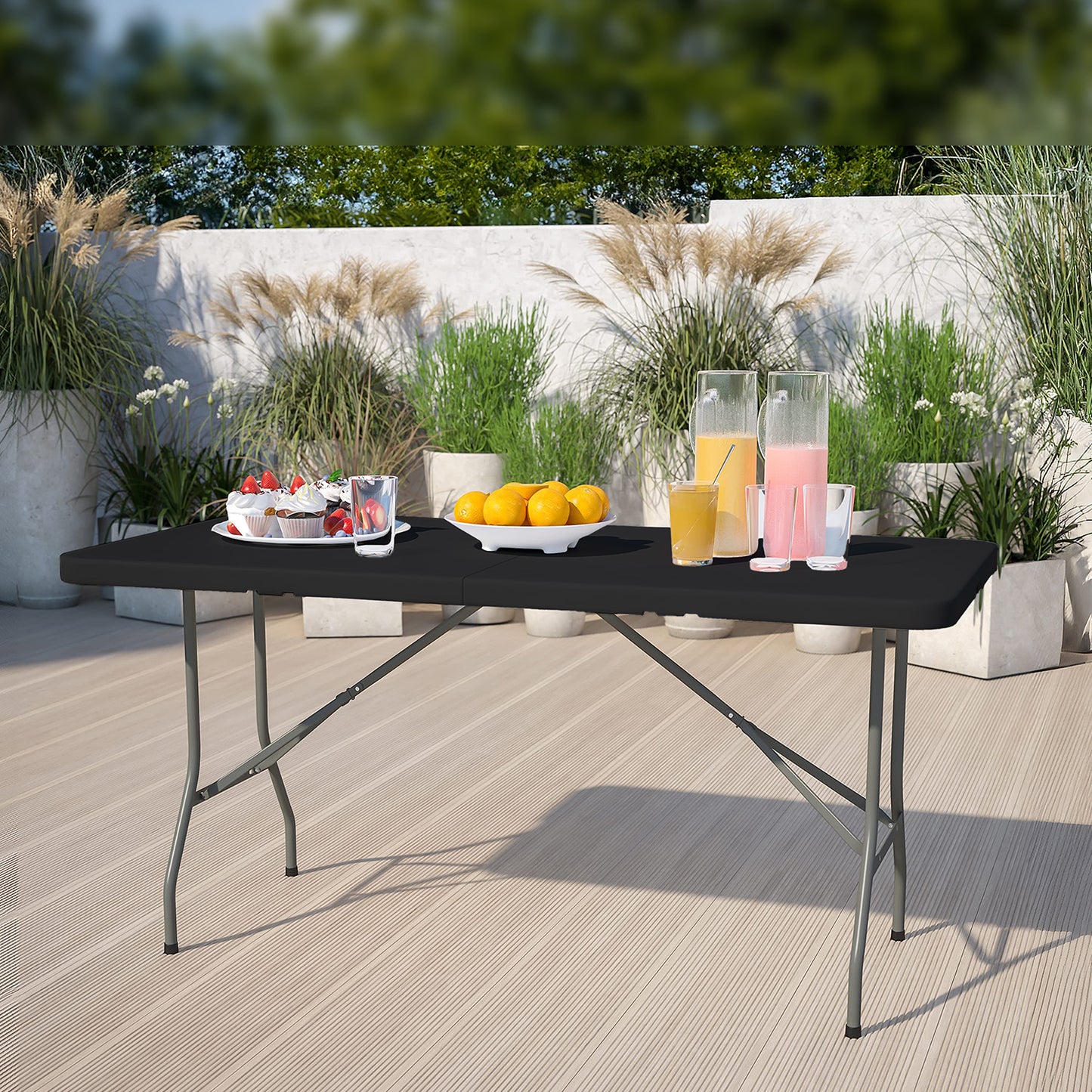 Mesa Plegable Portafolio 180cm