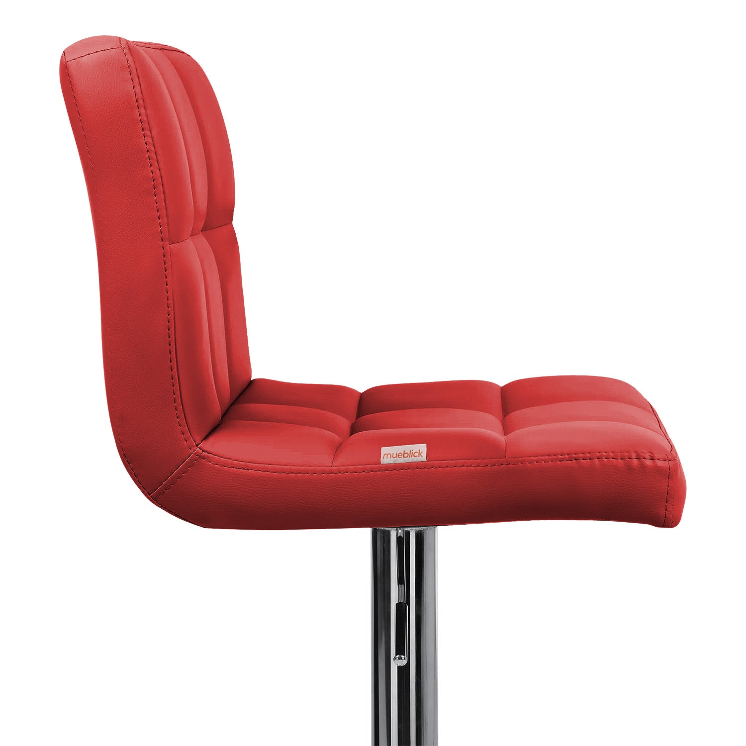 Set De 2 Bancos Sillas Con Respaldo Altura Regulable Giratorio 360° Diseño Moderno Y Elegante