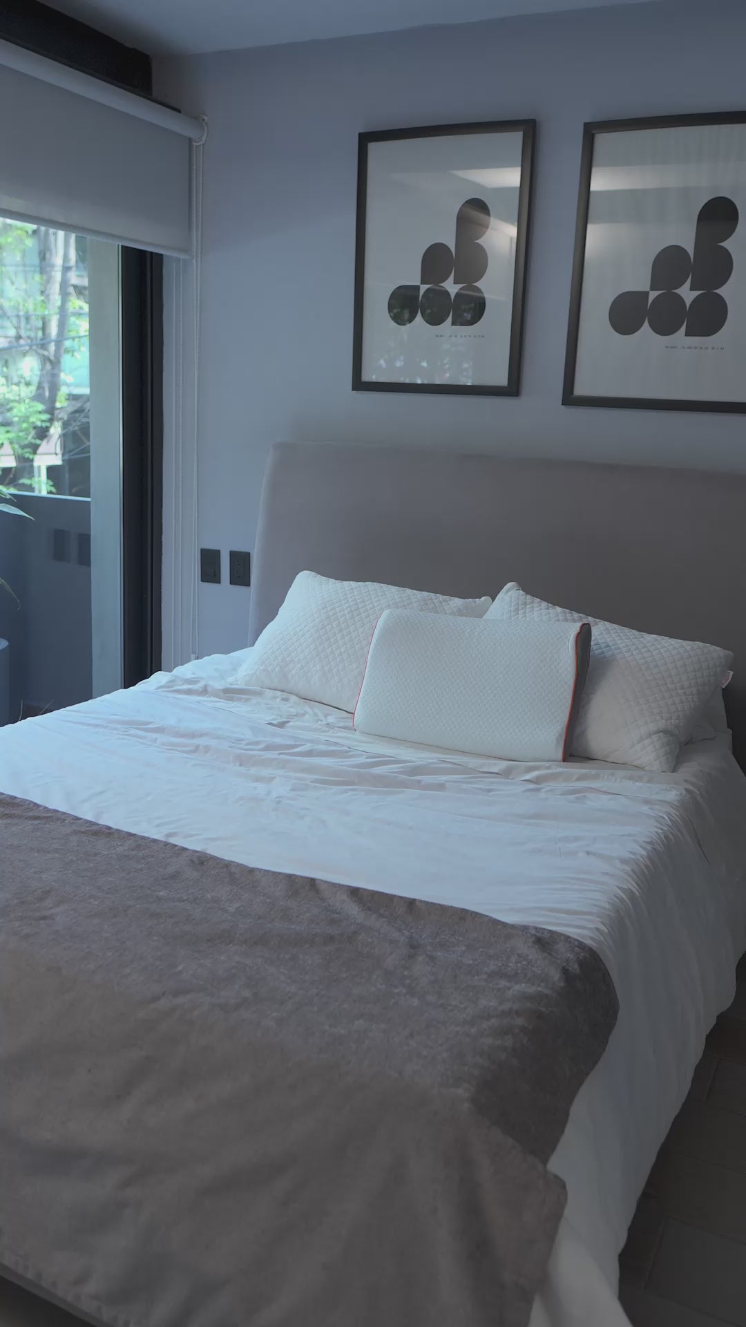 Colchón Memory Foam Blick Firme, Soporta 180 kg, Color Blanco