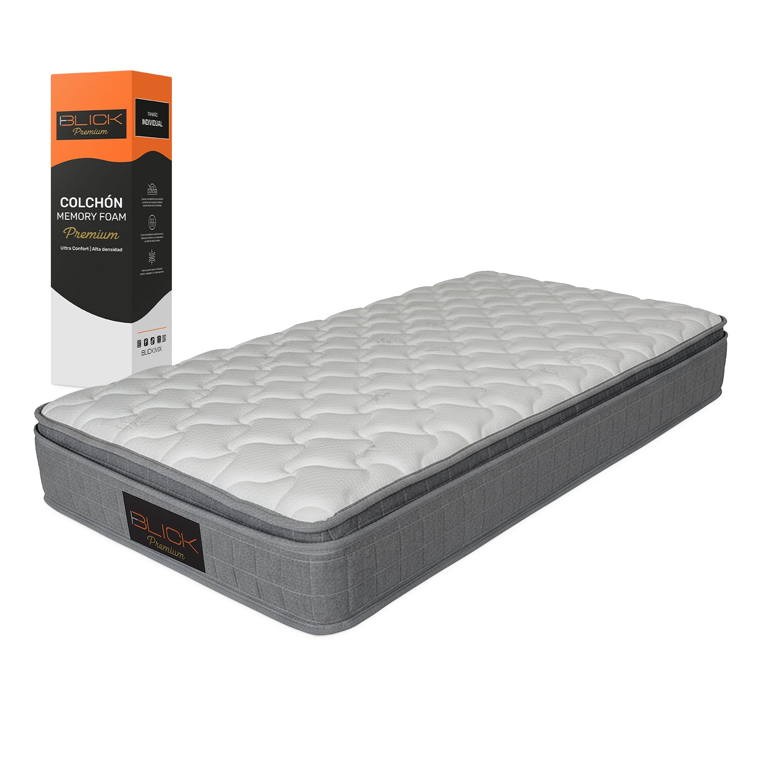 Colchón Memory Foam Blick PREMIUM