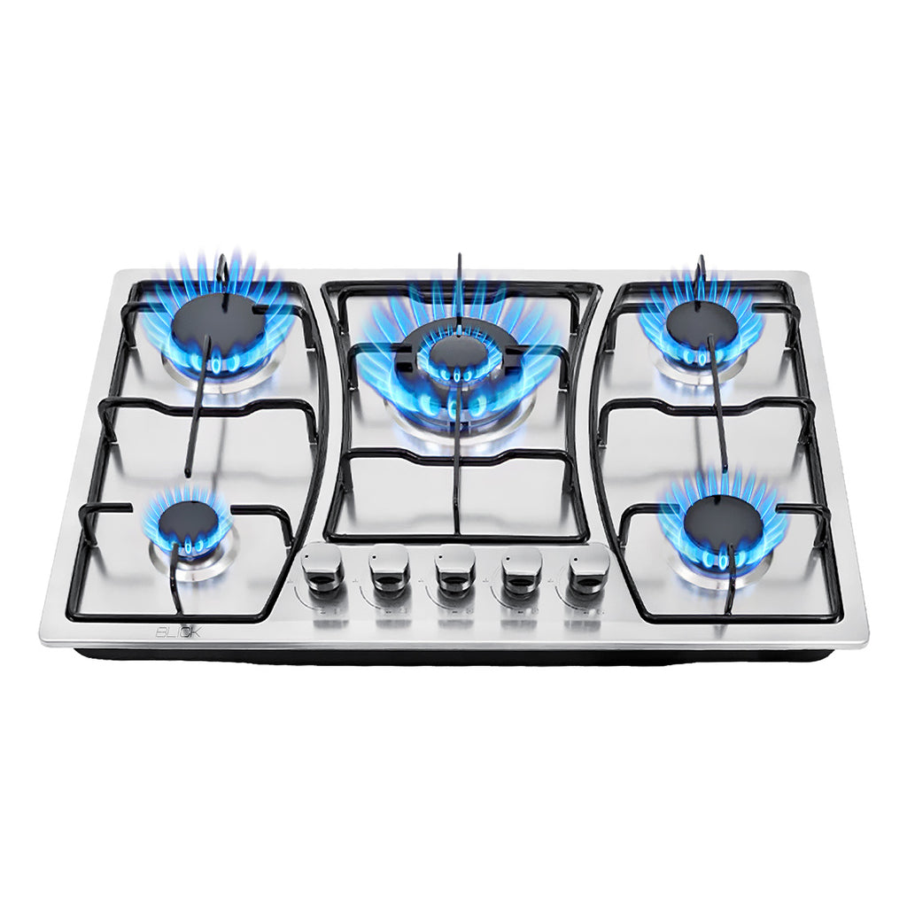 Parrilla Gas Acero Inoxidable de 5 Quemadores