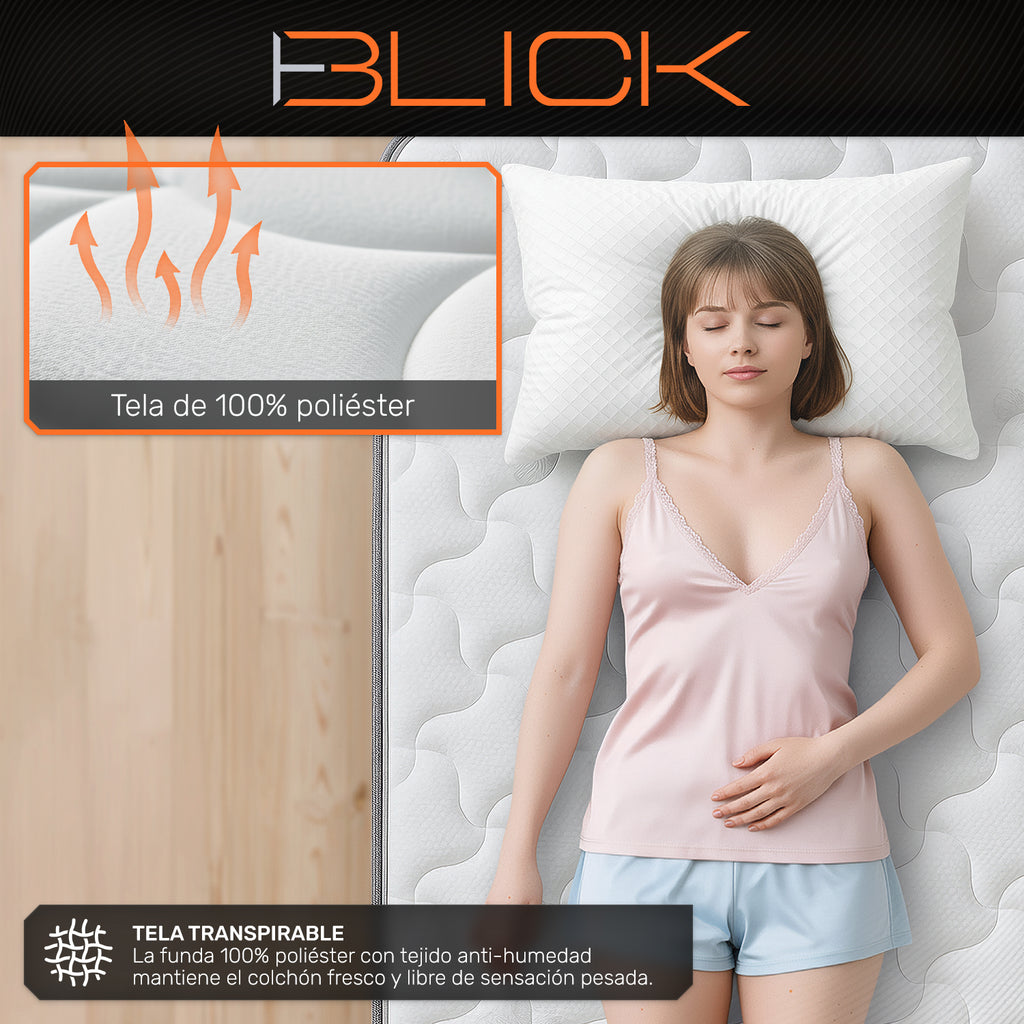 Colchón Memory Foam Blick PREMIUM