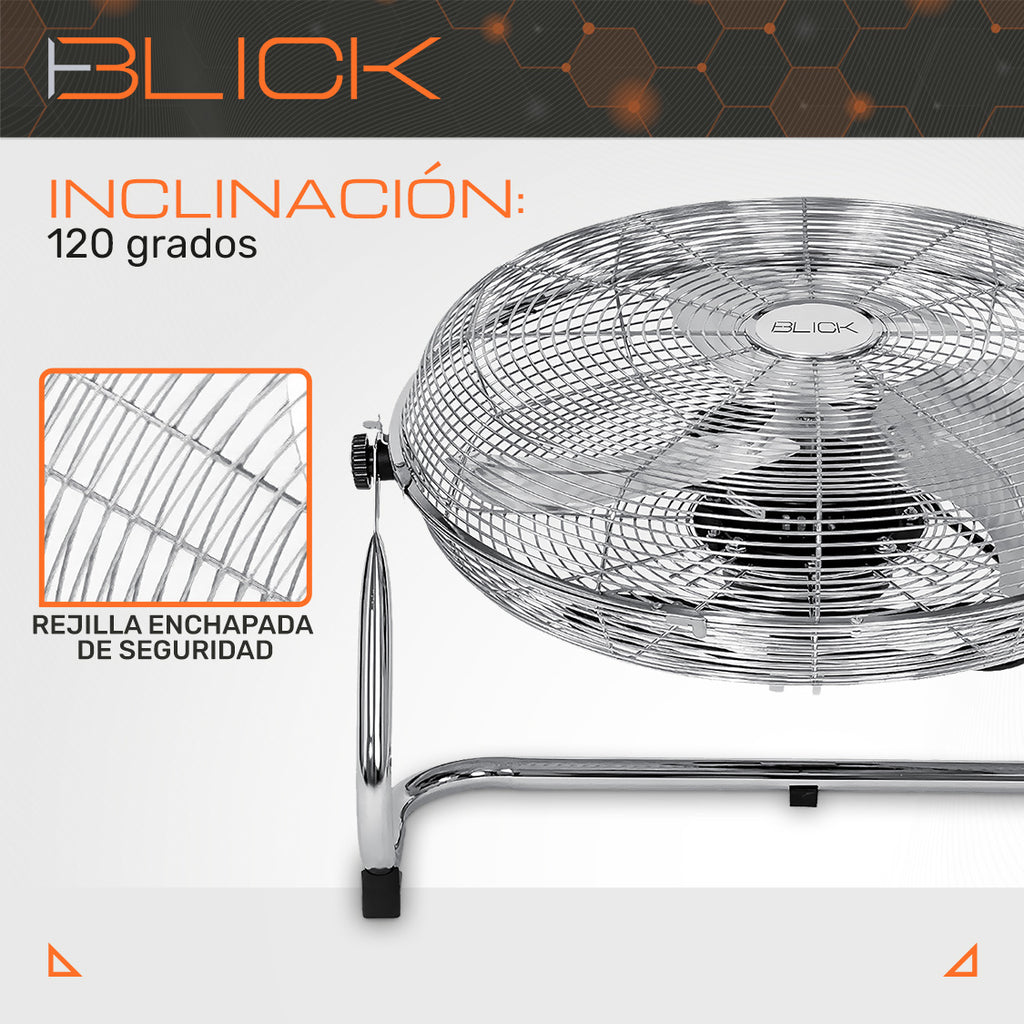 Ventilador Industrial de Piso y Pared 20 Pulgadas 3 Velocidades