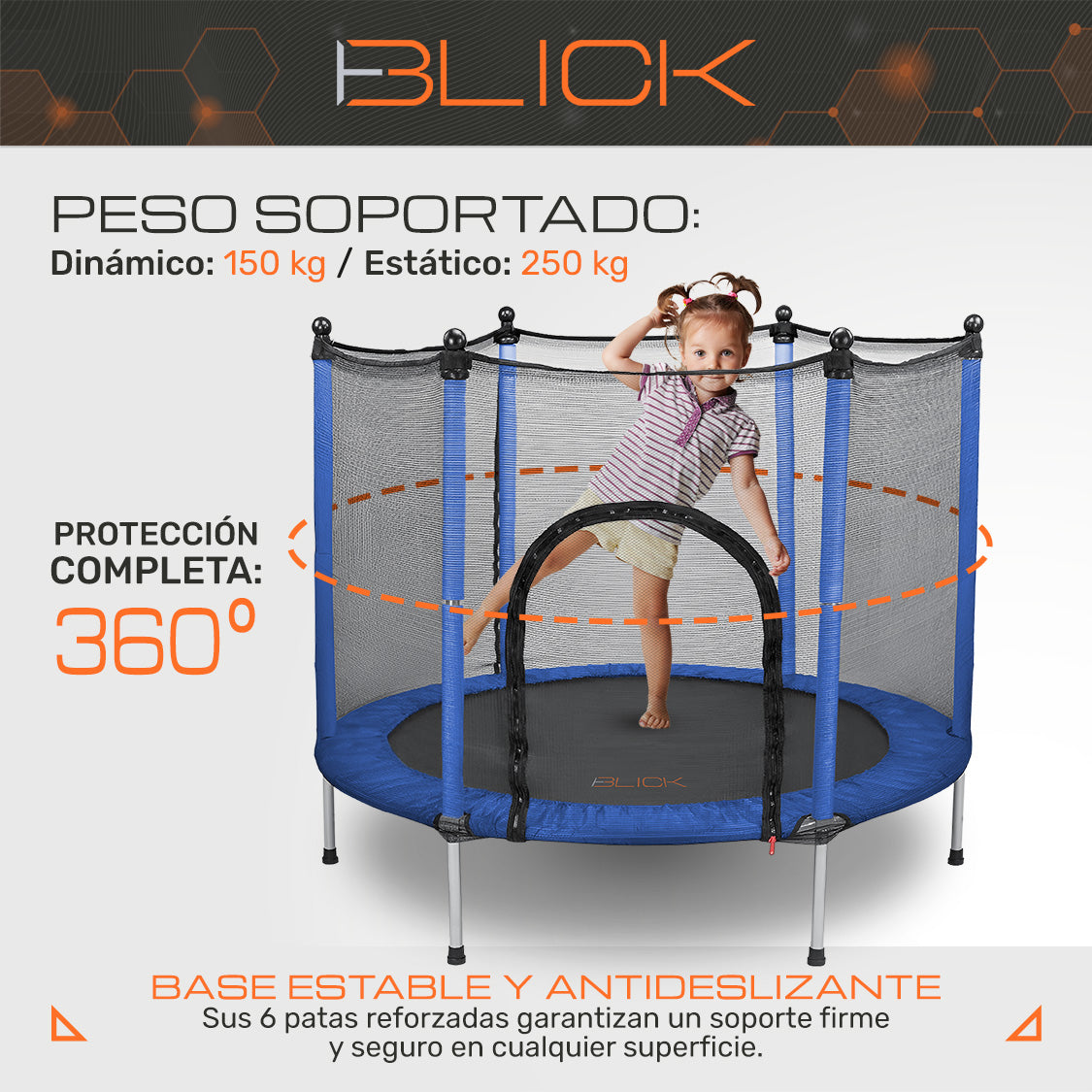 Trampolín Brincolín UV