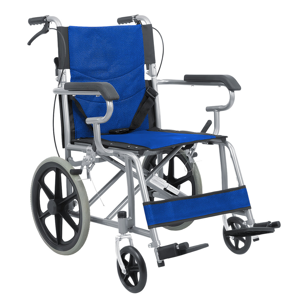 Silla de Ruedas Traslado Plegable Todoterreno