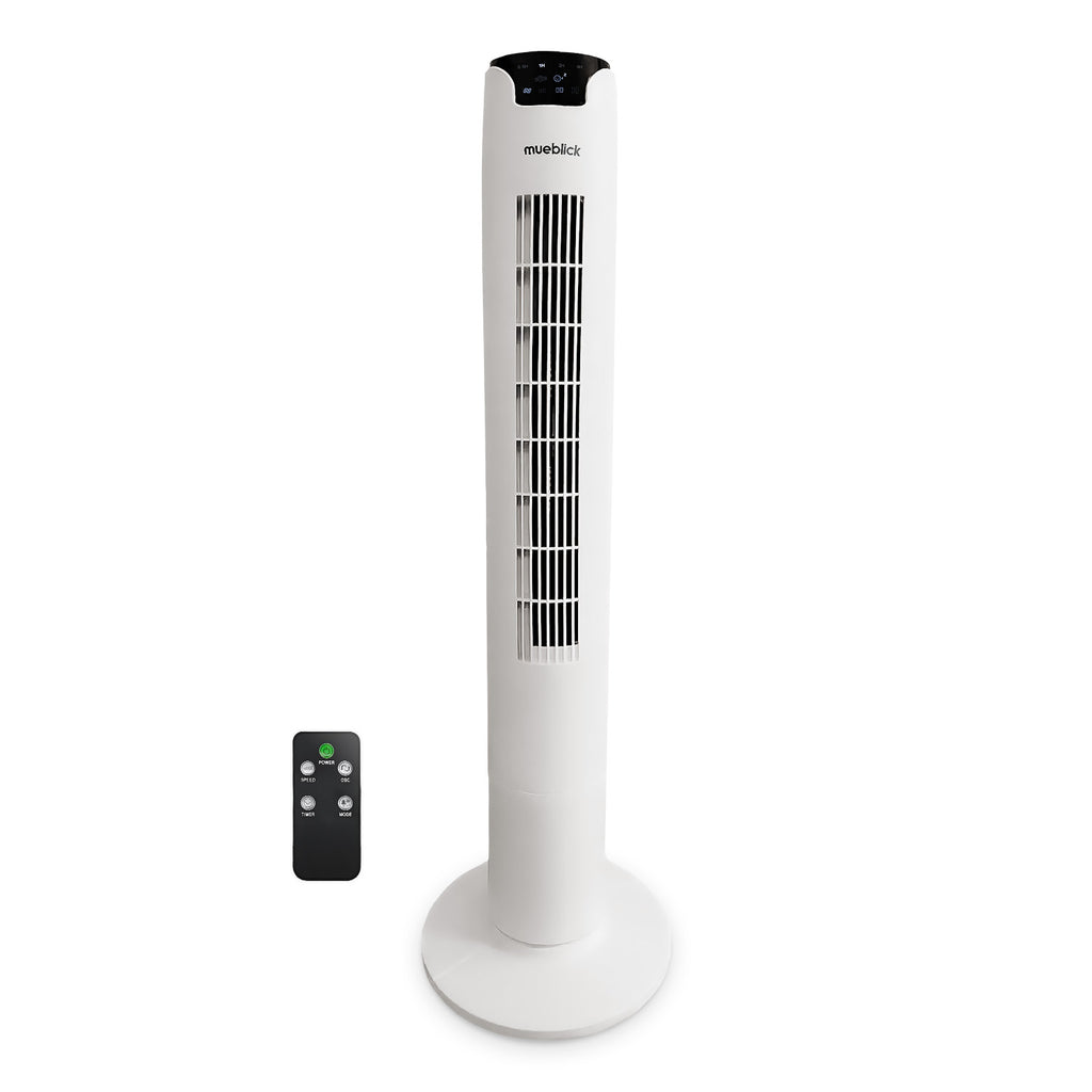 Ventilador de Torre de 42" con Control Remoto y Pantalla LED