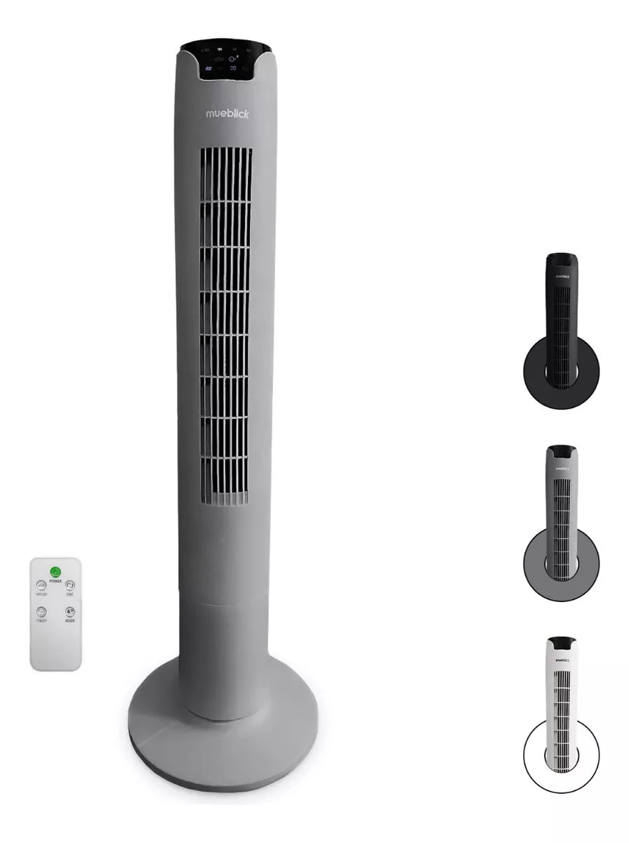 Ventilador de Torre de 42" con Control Remoto y Pantalla LED