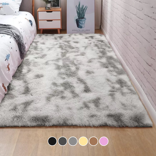 Alfombra Suave Decorativa Tapete De Sala Cuarto 160 X 120 Cm