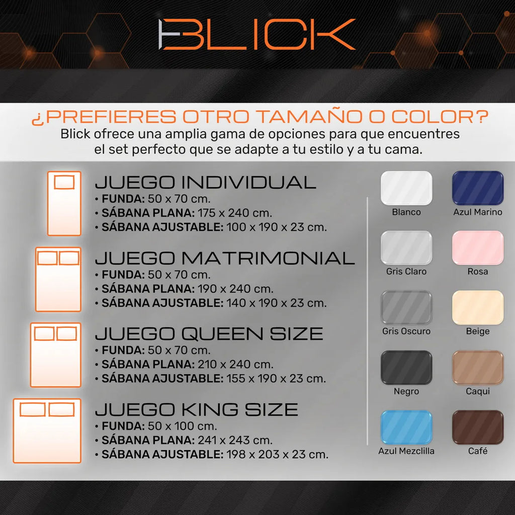 Juego De Sábanas Queen Size 3000 Hilos