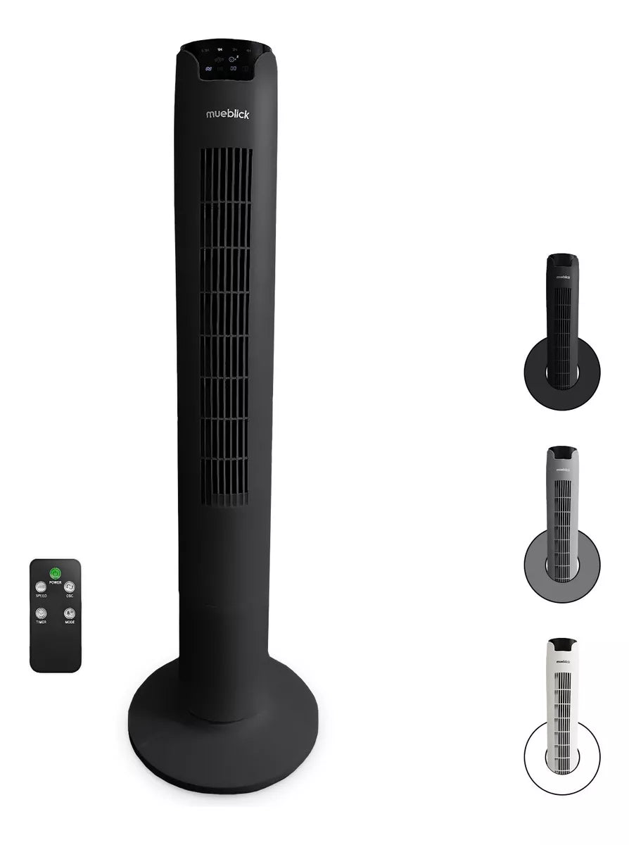 Ventilador de Torre de 42" con Control Remoto y Pantalla LED