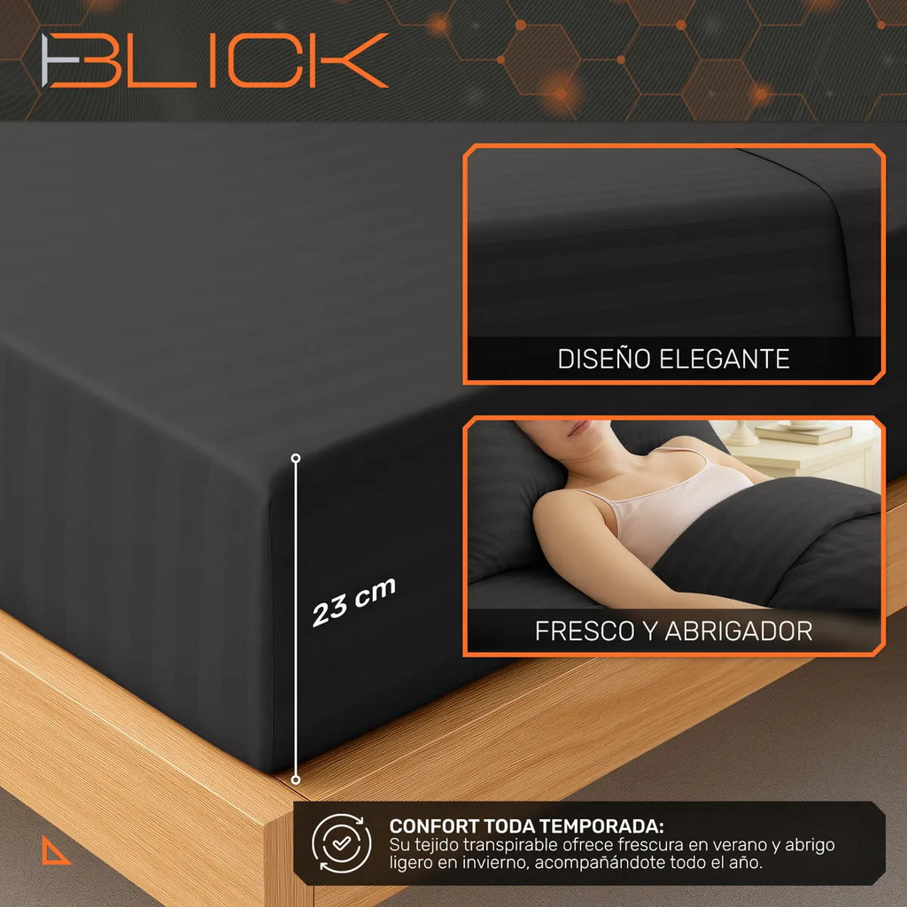 Juego De Sábanas Queen Size 3000 Hilos