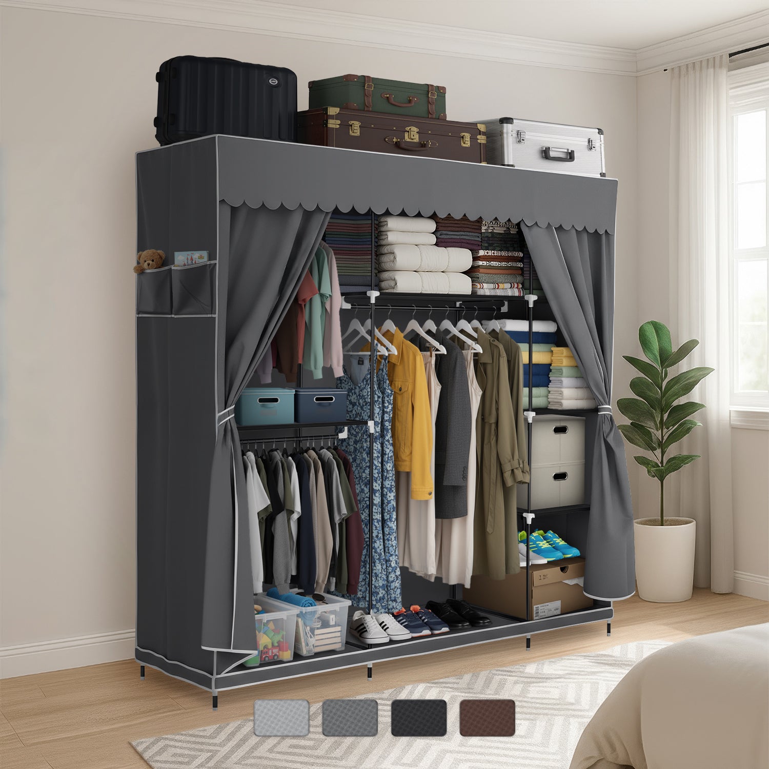 Armario Armable Ropero Closet Grande Organizador Blick