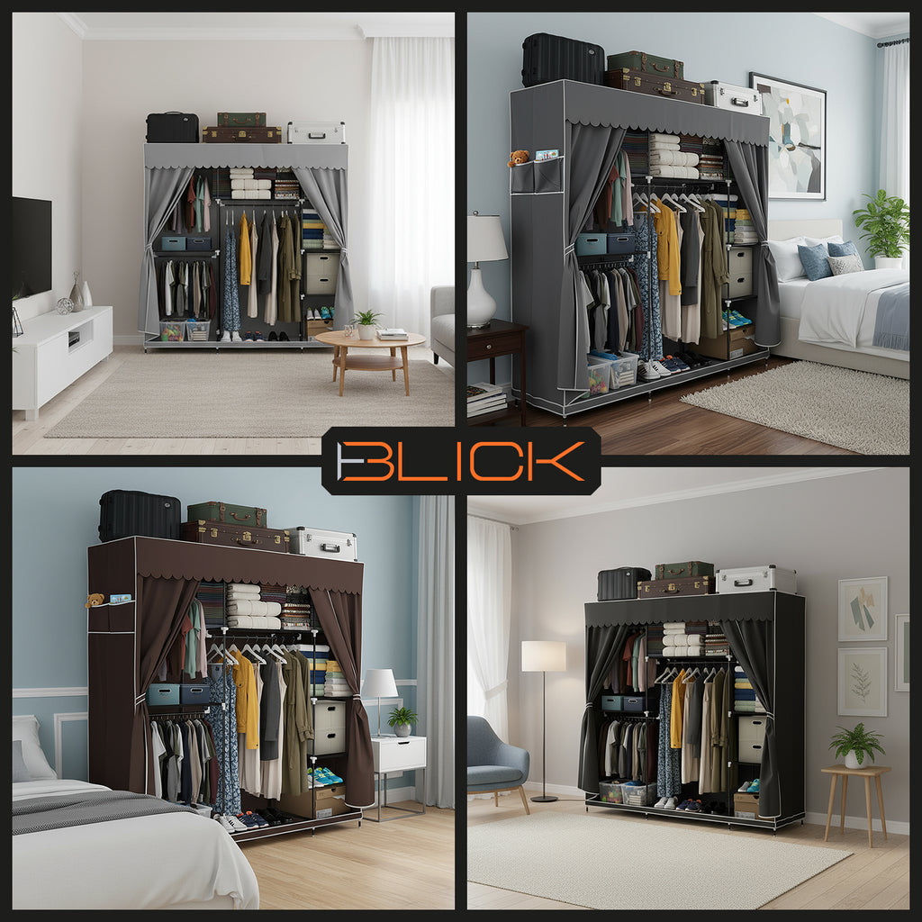 Armario Armable Ropero Closet Grande Organizador Blick