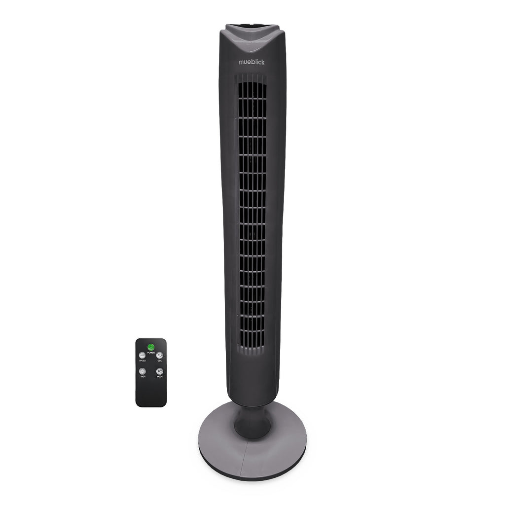 Ventilador Torre Oscilante Blick 36 Pulgadas 3 Velocidades Silencioso Control Remoto