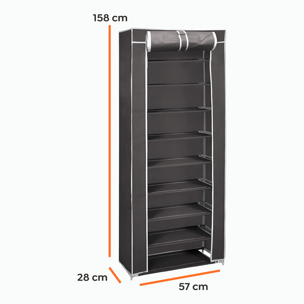 Zapatera Organizador Gris