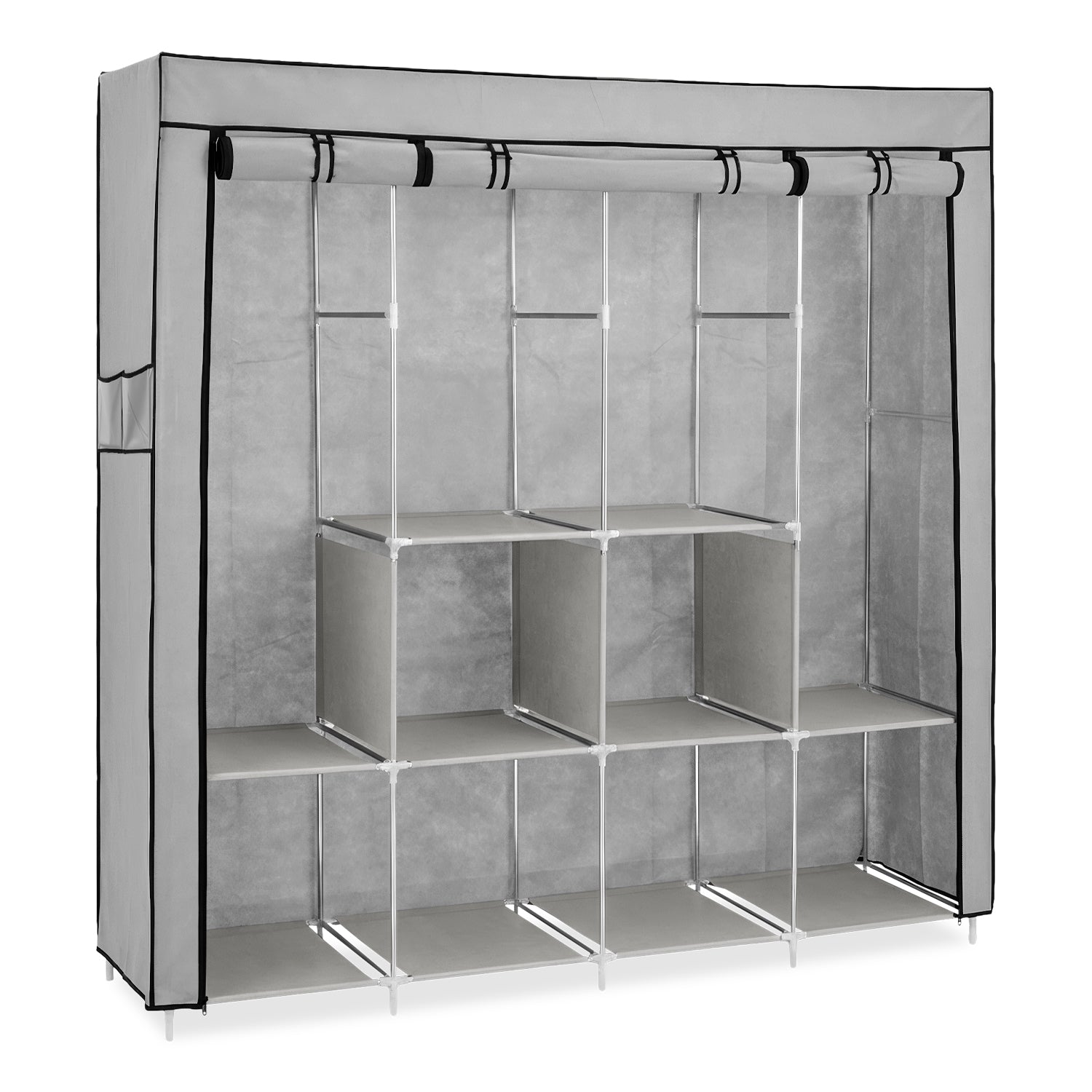 Armario Armable Ropero Closet Organizador 170x45x170cm Blick