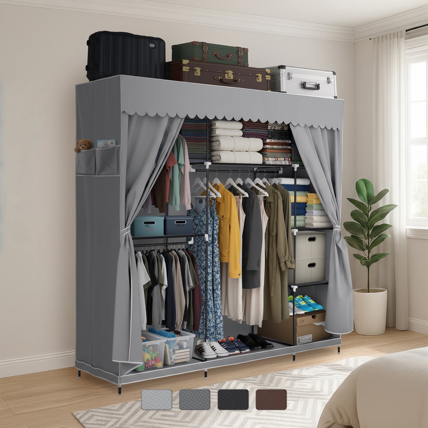 Armario Armable Ropero Closet Grande Organizador Blick