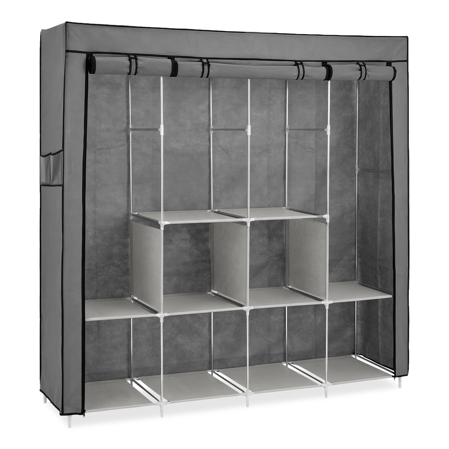 Armario Armable Ropero Closet Organizador 170x45x170cm Blick