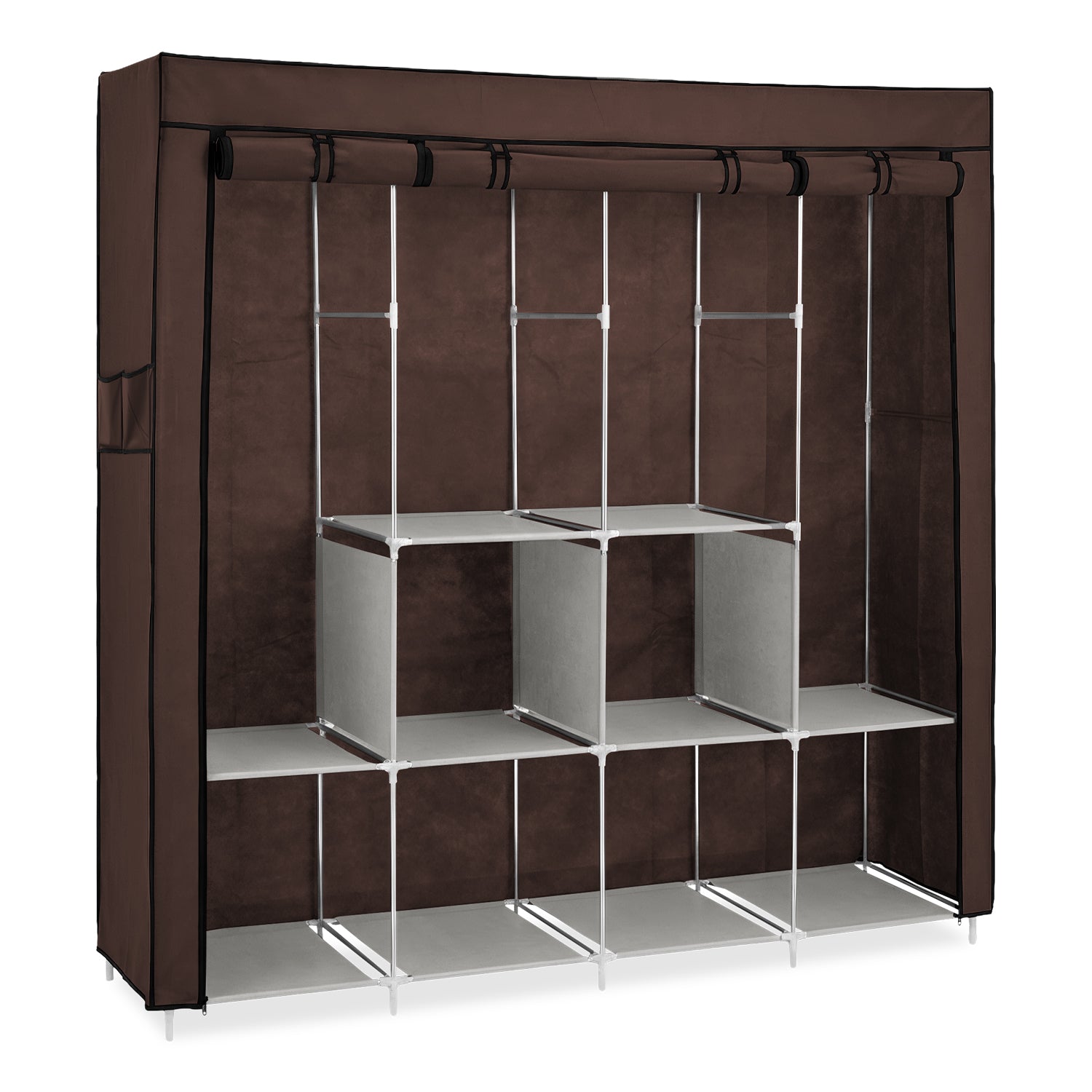 Armario Armable Ropero Closet Organizador 170x45x170cm Blick