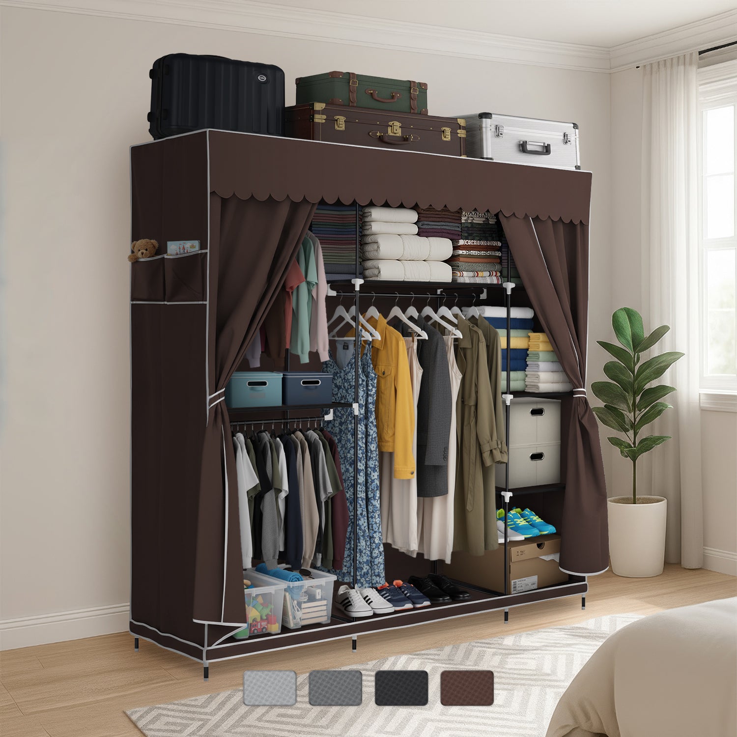 Armario Armable Ropero Closet Grande Organizador Blick