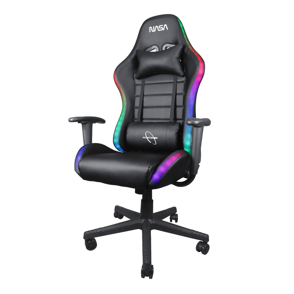 Silla De Escritorio Nasa Pro Gamer Ergonómica Con Luces Led