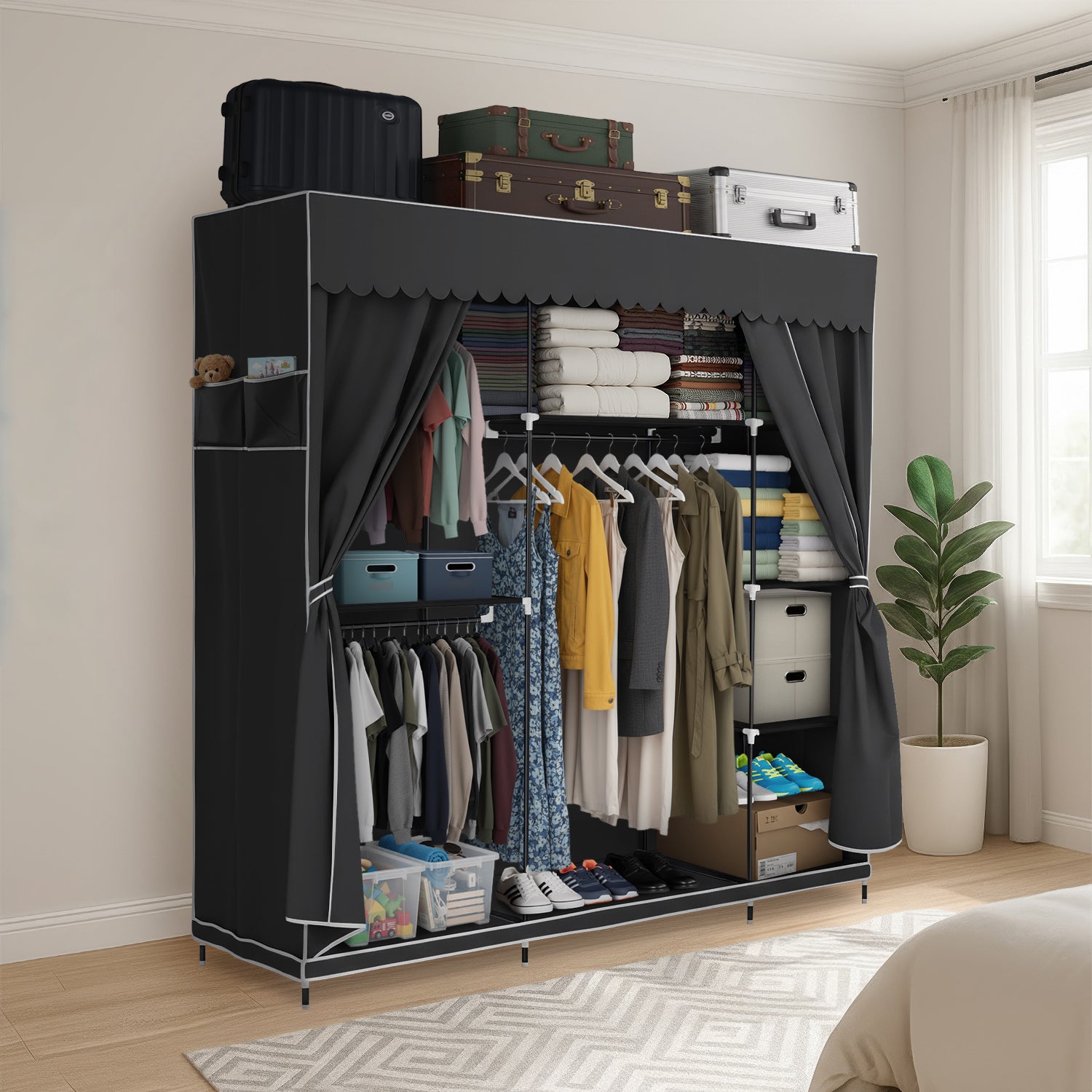 Armario Armable Ropero Closet Grande Organizador Blick