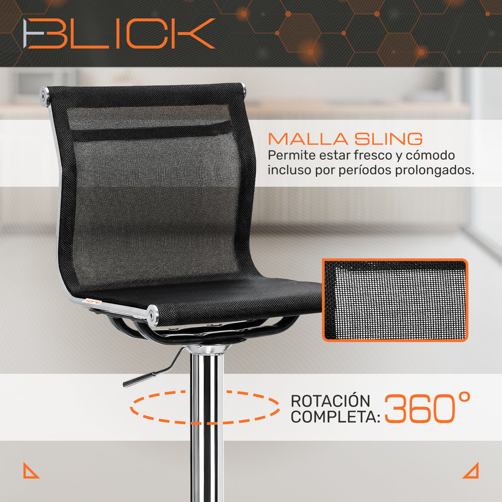 Set De 2 Bancos Altos Maya Barra Oficina