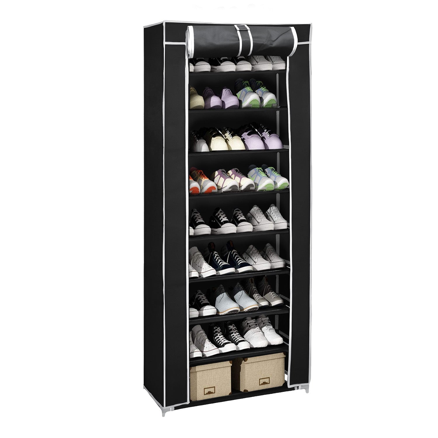 Zapatera Organizador Gris