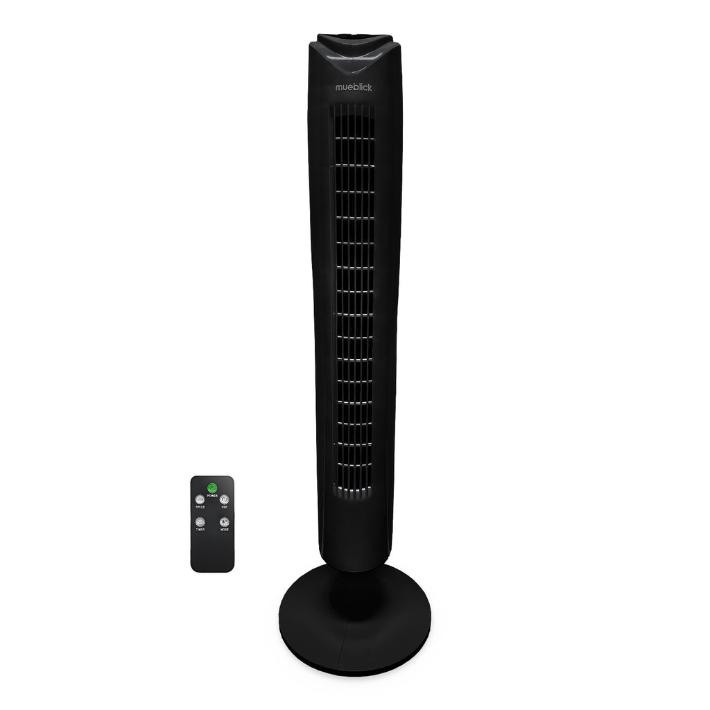 Ventilador Torre Oscilante Blick 36 Pulgadas 3 Velocidades Silencioso Control Remoto