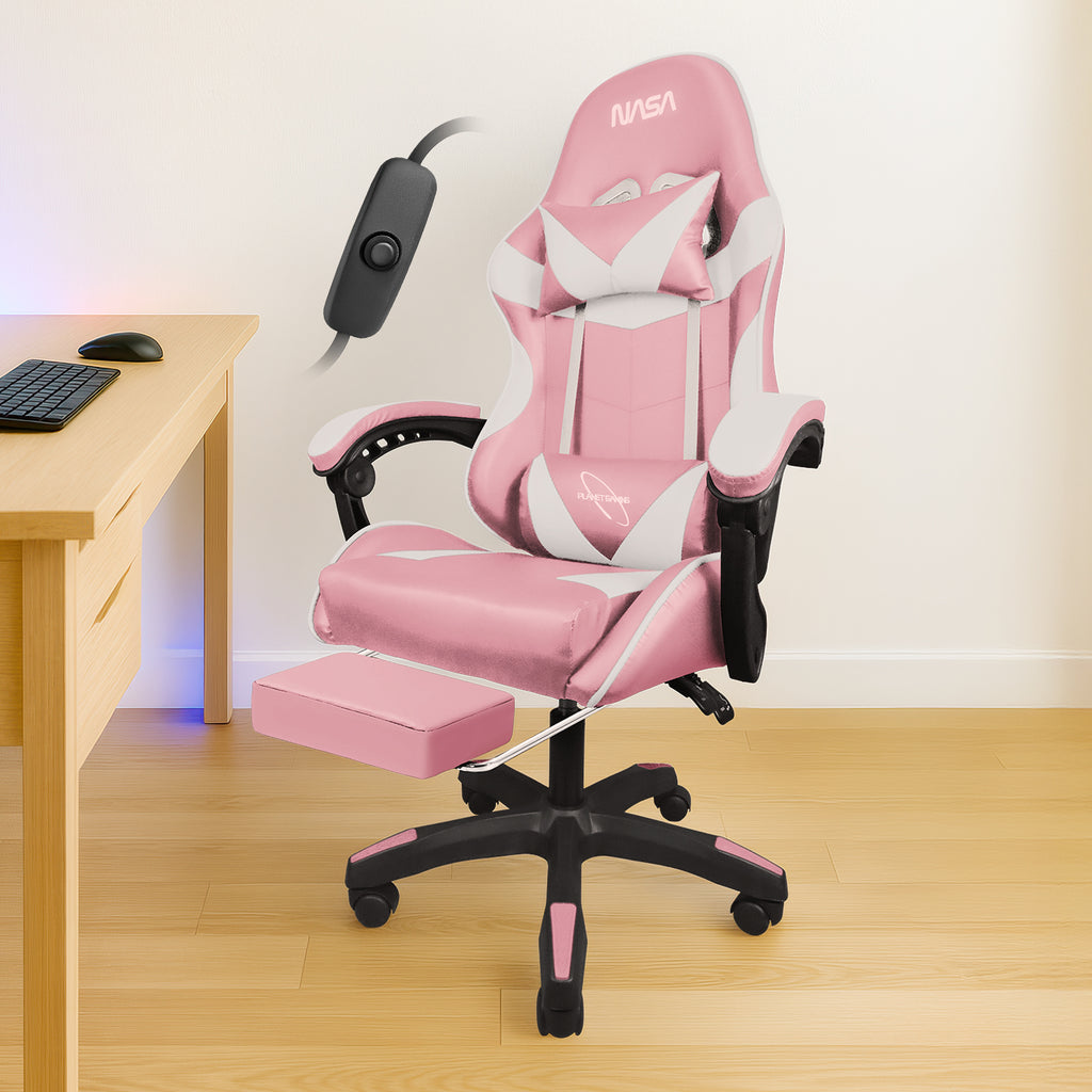 Silla Gamer Nasa Escritorio Ergonómica Ajustable Masajeadora
